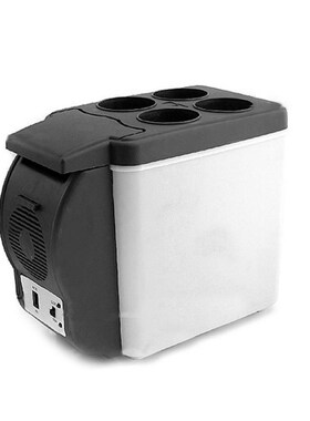 6L Mini Car Refrigerator Dual Use Beverage Cooler Warmer ABS