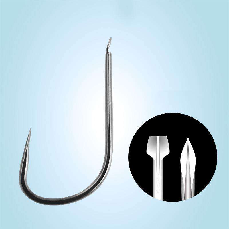 fishhooks sale by bulk non barb groove high carbon steel fis