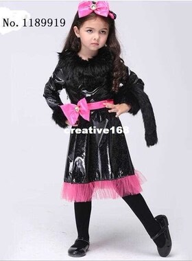 2018 Hot Halloween Costumes for baby girl tutu dress + Headd