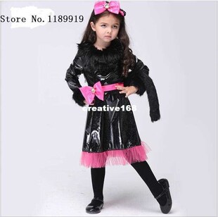 2018 Hot Halloween Costumes for baby girl tutu dress + Headd