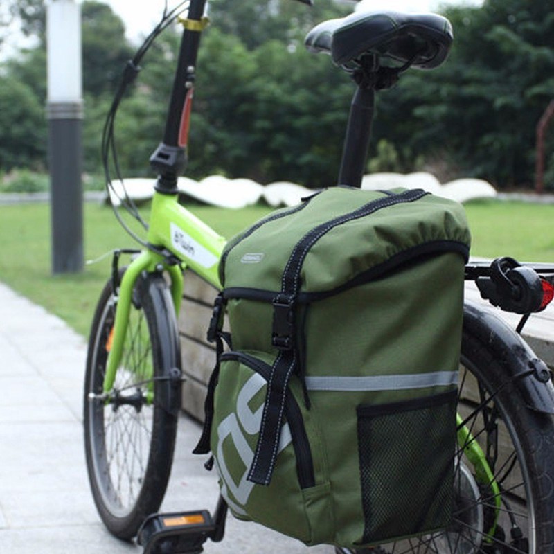 Waterproof 15L Bike Side Tail Trunk Bag Bicycle Cycling Rear