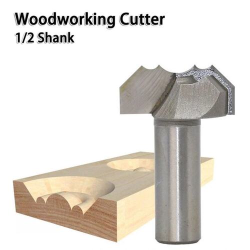 12.7mm Router Bit Shank Grade Double Arc Dragon Ball Bit Rou