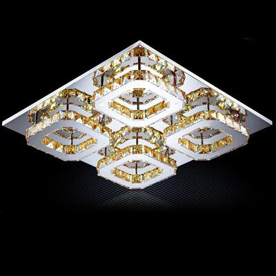 Beautiful Crystal Chandelier Security Panel Light LED Lamp s