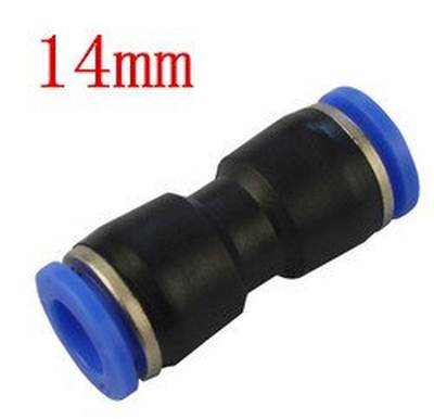 5 pcs PU14 Pneumatic Air fittings,straight union,14mm tube s