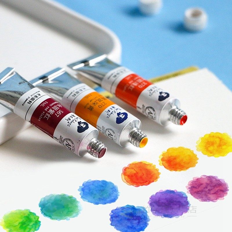 Paul Rubens 5ml 18/24/36 Colors Watercolor Paints Tube Set W
