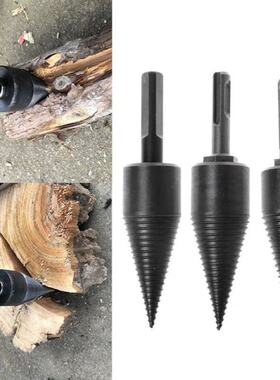 1 Pc Firewood Machine Drill Wood Cone Reamer Punch Driver Dr
