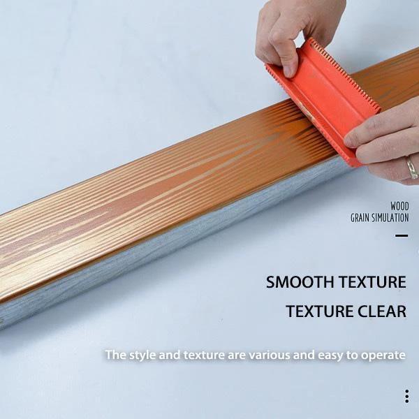 Rubber Paint Roller Imitation Wood Graining Pattern Wall Tex
