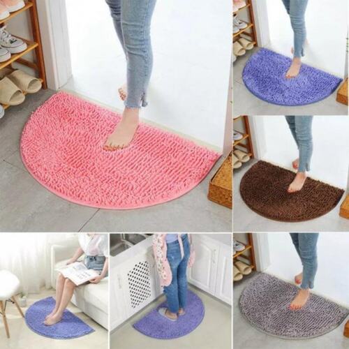 Soft Plush Carpet Home Chenille Bath Mats Water Absorption N