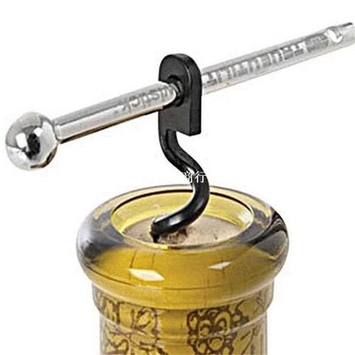 Mini Red Wine Bottle Opener With Key Ring Cork Popper Bottle