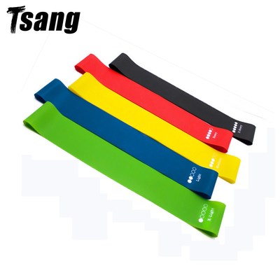 5 Levels Resistance Bands for Yoga Gym Fitness Rubber Stretc