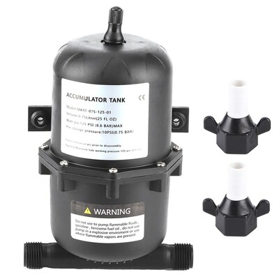 Accumulator Pressure Tank Water Pump Flow Control 0.75 L 12