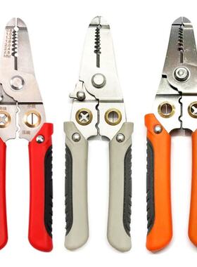 Wire Stripper with Plastic Handle Professional Cable Strippe