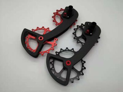 17T Carbon Fiber Bicycle Accessories  Ceramic Bearing Jockey