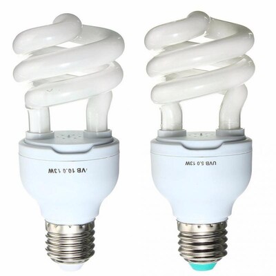 5.0/10.0 UVB 13W Reptile Light Bulb UV Lamp Vivarium Terrari