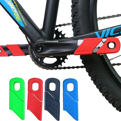 Bicycle Fixed Gear Carbon Fiber Crankset Crank Protector cov