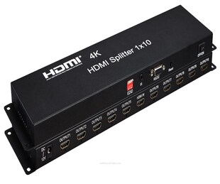 New Arrival 4K 3D HDMI Splitter 1x10 High Quality 1 In 10 O