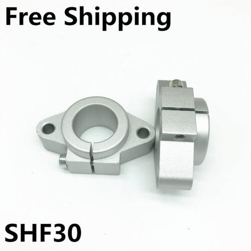 2pcs SHF30 30mm linear bearing rail shaft support XYZ Table
