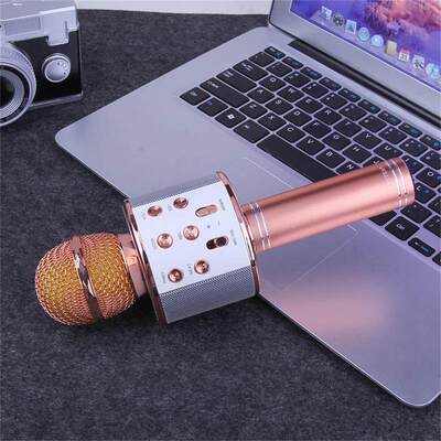 KTV Wireless Karaoke Handheld Microphone USB Player Mic Spea
