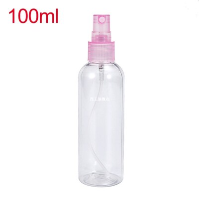 100ml Transparent Empty PET Sprayer Bottle Perfume Container