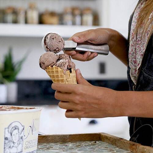 1PC 6cm Ice Cream Scoops Stacks Stainless Steel Digger Fruit