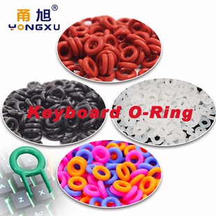 220Pcs Keyboard o ring Keycaps Silicone rubber ORing Switch