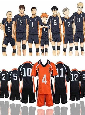 Haikyuu Cosplay Costume Karasuno High School Volleyball Club