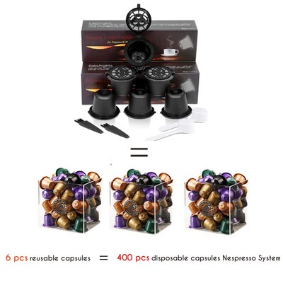 Reusable Coffee Capsule For Nespresso Refillable Coffee Make
