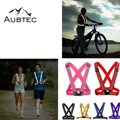 Unisex Running Light Cycling Safety Vest Bike Bicycle Light