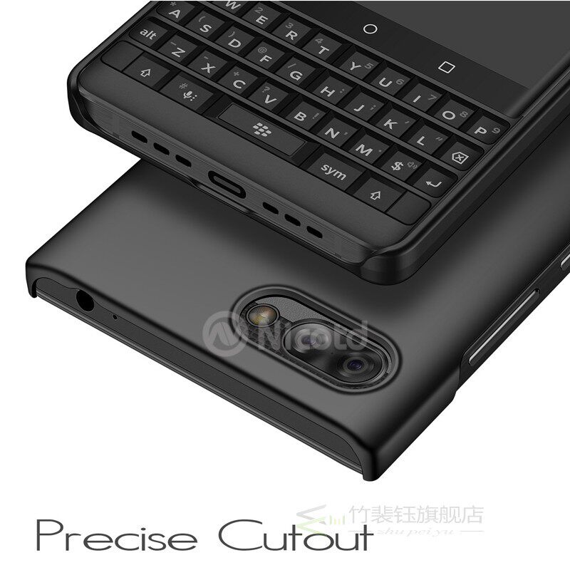 back case for blackberry keyone key2 slim plastic pc cover