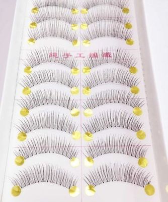 10 pairs natural thick long false eyelashes fake eye lashes