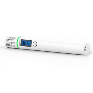 Portable combustible gas detector with LCD screen flammable