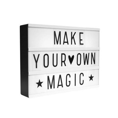 LED Advertising Light Lightbox A4 A6 LED DIY Letter Combinat