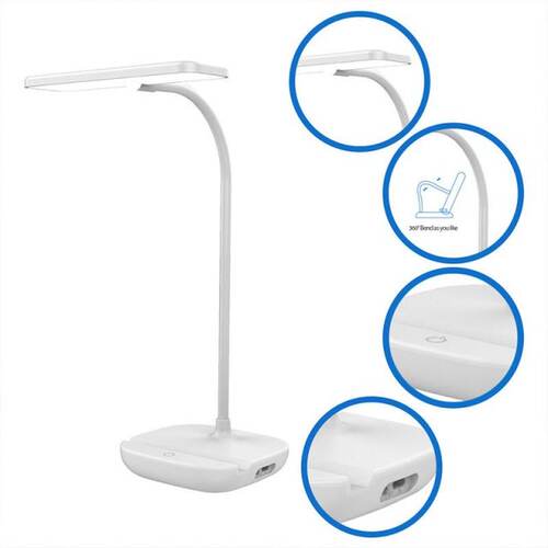 Flexo Table Lamp LED Desk Lamp Touch Dimming Study Reading L