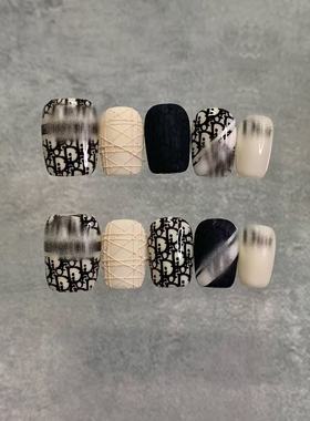 克莉丝汀-指甲陛下纯手工穿戴甲2025新款轻奢高级感显白小众系列