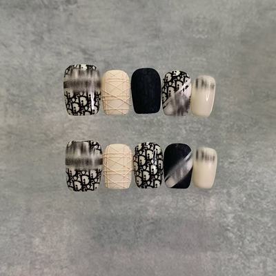 克莉丝汀-指甲陛下纯手工穿戴甲2025新款轻奢高级感显白小众系列