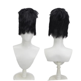 拳皇命运 大门五郎黑色高硬网发帽 二阶堂红丸黄色高发