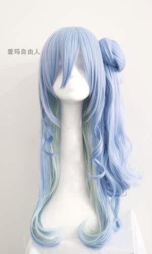 虚拟主播 cos假发 vtuber 彩色偶像星街彗星变装现货