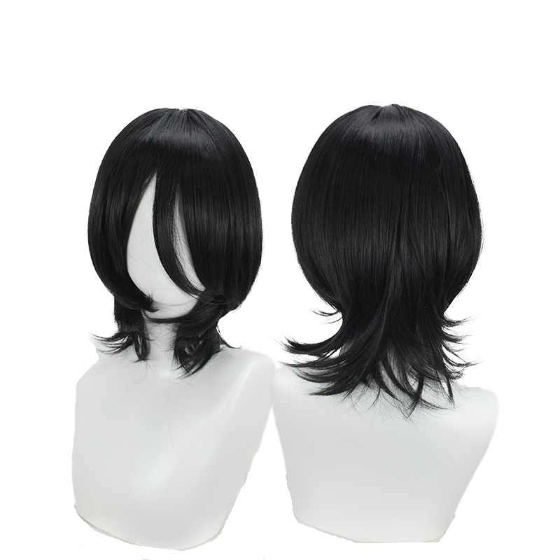 死神朽木露琪亚黑色动漫假发
