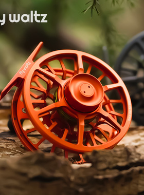 现货 华尔兹RIPPLE涟漪系列飞钓轮铝合金 蜀国飞蝇