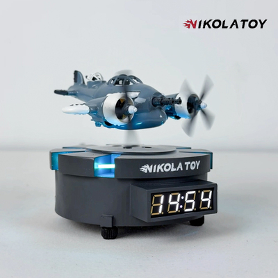 NIKOLATOY创意DIY虎猫悬浮小飞机
