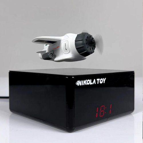 NIKOLATOY时钟悬浮小飞机黑科技