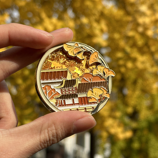 苏州流沙冰箱贴磁贴网师园拙政园留园金属磁贴苏州文创纪念品礼品