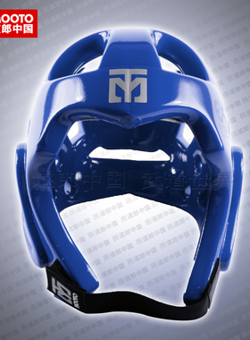 道郎 MOOTO跆拳道护头盔护具正品EXTERA宽视野可拆阻汗条WTF认证
