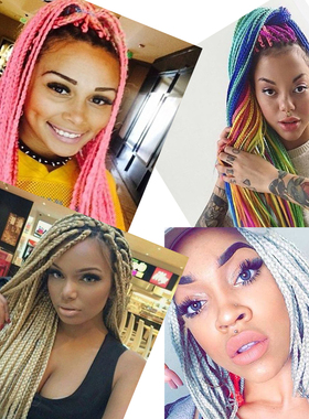 XPression hair kanekalon untra braids 脏辫大辫子辫发接发假发