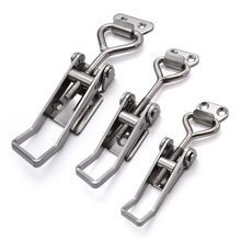 SK3-017-1S/2S/3S工业尚坤304不锈钢可调节锁扣 箱扣快速夹具搭扣