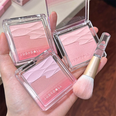 超好用！juduo橘朵水缎光腮红