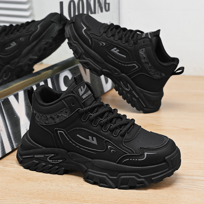 回力男鞋2026春季新款男士厚底增高运动鞋时尚百搭休闲黑色潮鞋男,流行男鞋,老爹鞋,淘宝优惠券,粉丝福利购,淘宝优惠卷