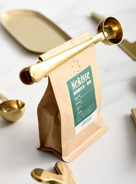 咖啡勺量勺咖啡豆咖啡粉封口夹子量勺咖啡器具豆勺定量勺计量勺