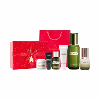 【挚爱礼盒护肤套装】精粹水修护淡纹抗老抗皱舒缓精华水