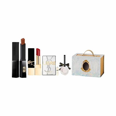 【中国风礼盒】小黑条314+口红1971中样+自由试管1.2g+香薰片